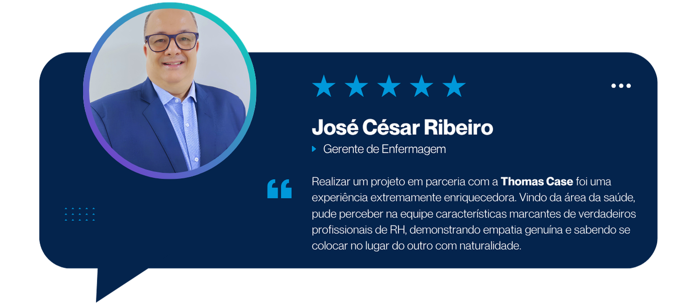 Quinto depoimento de cliente